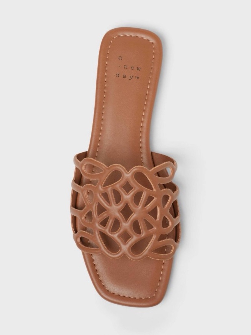 A New Day Fiona Sandals Brown Size 7 Wide Width NEW WITH TAG, READ DESCRIPTION